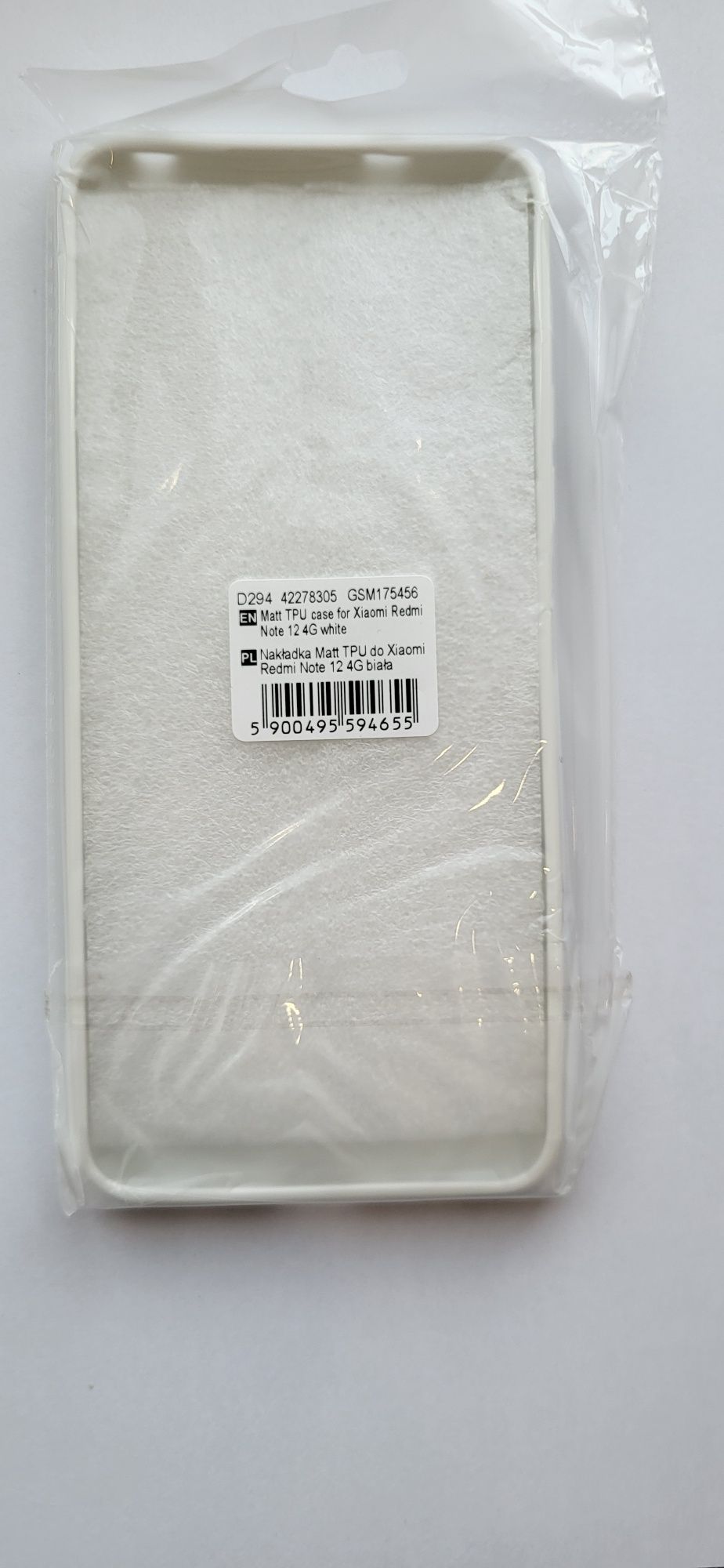 Etui Xiaomi Redmi Note 12 - białe