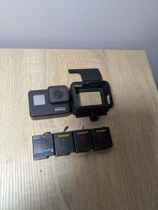 GoPro hero 7 black з 3 акумуляторами та боксом