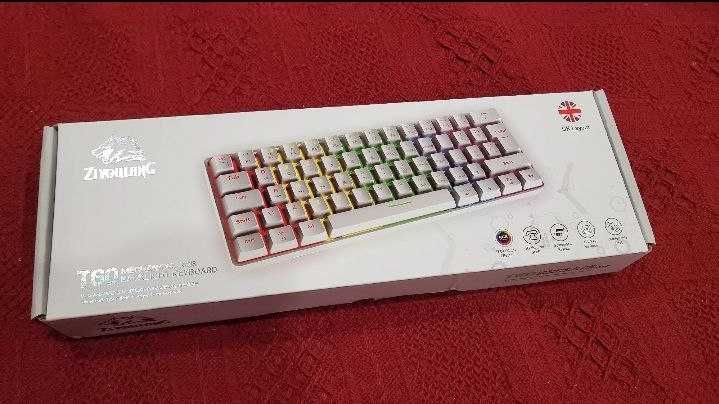 NKRO T60 механическая клавиатура с RGB подсветкой