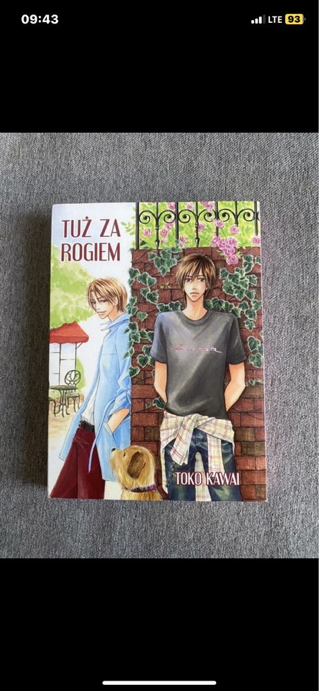 "tuż za rogiem" toko kawai manga yaoi bl boys love