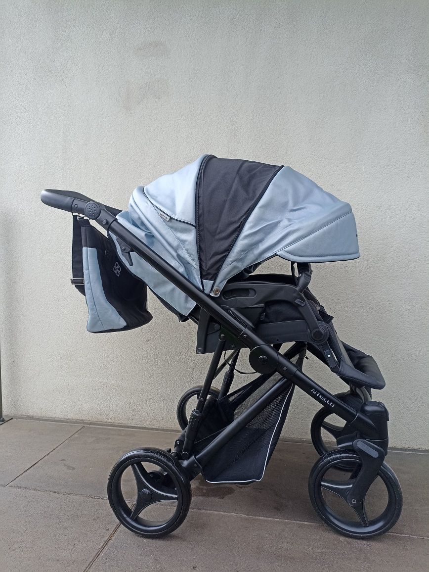 Wózek 4/1 Bebetto nitello z fotelikiem cybex plus baza ISOFIX