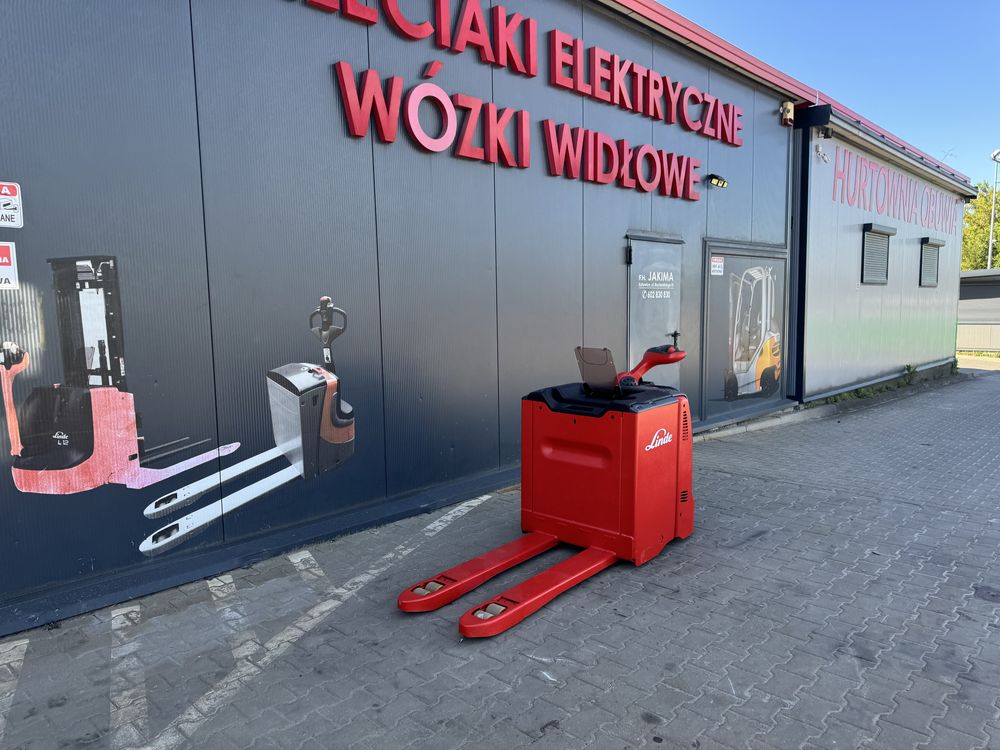 Paleciak elektryczny Linde T 20 Ap 2018 r 2000 kg wózek Linde