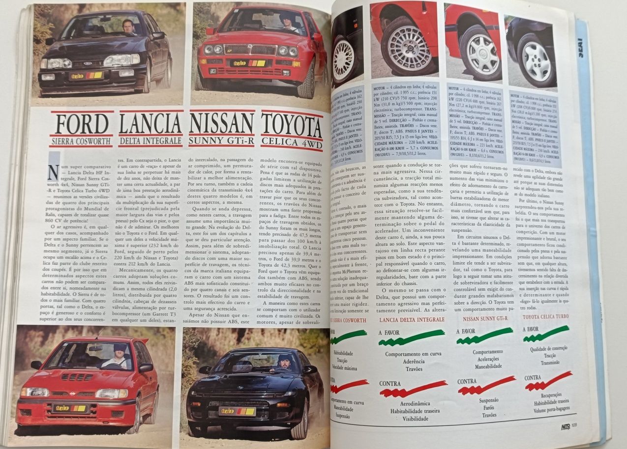 Auto Catalogo Turbo revista ano 92/93