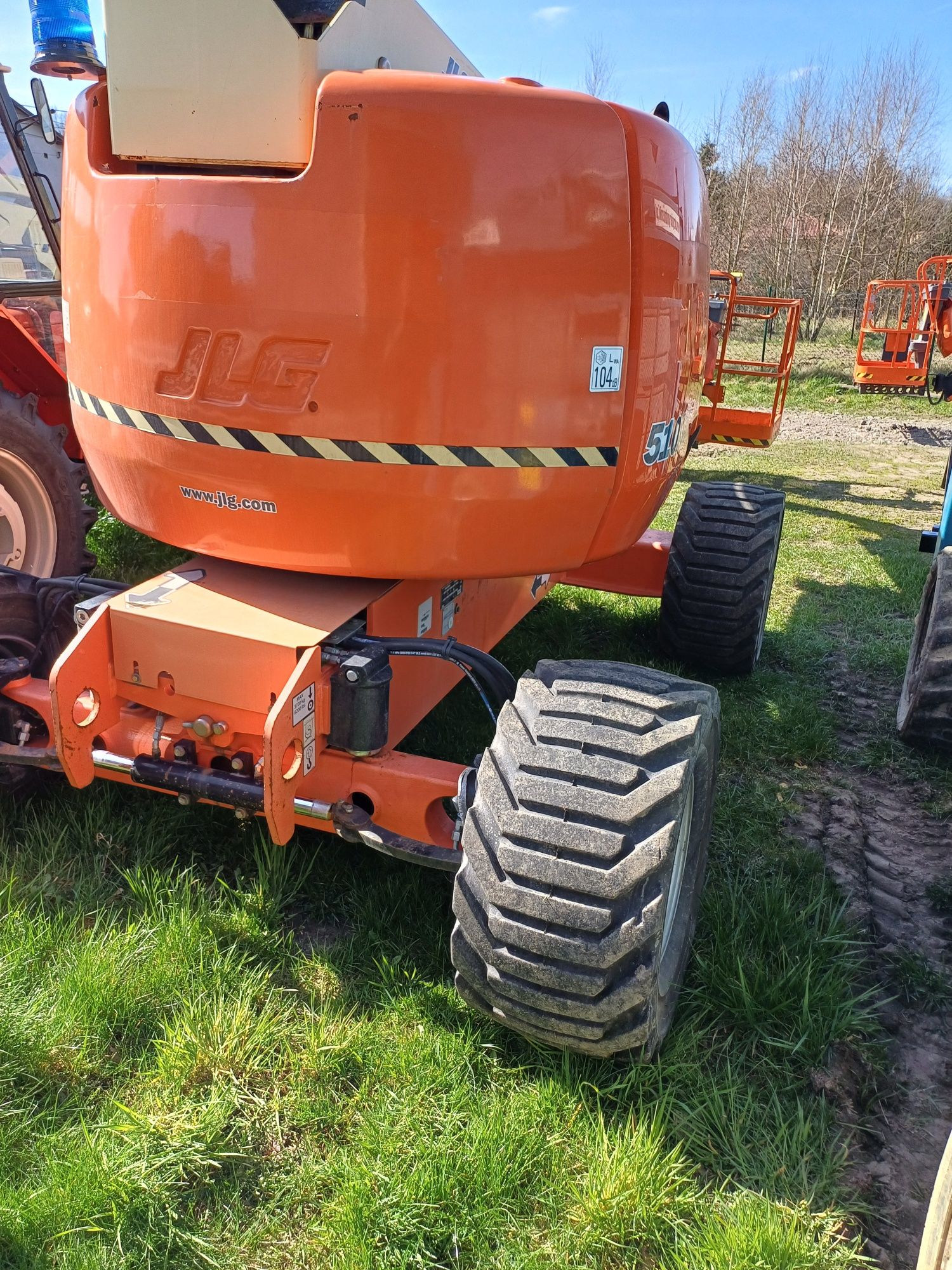 Jlg 510 aj, Genie z 51 rt, podest nożycowy