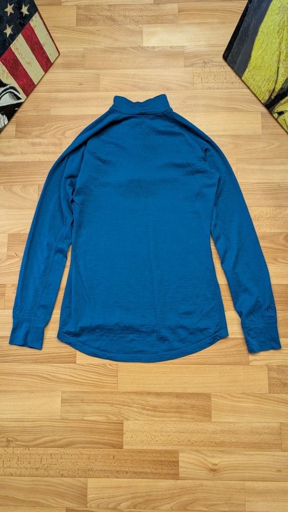 Трекінгова ,спортивна термокофта isooba 100% merino розмір s оригінал