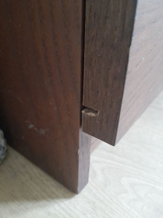 Comoda Malm Ikea Preto-Castanho