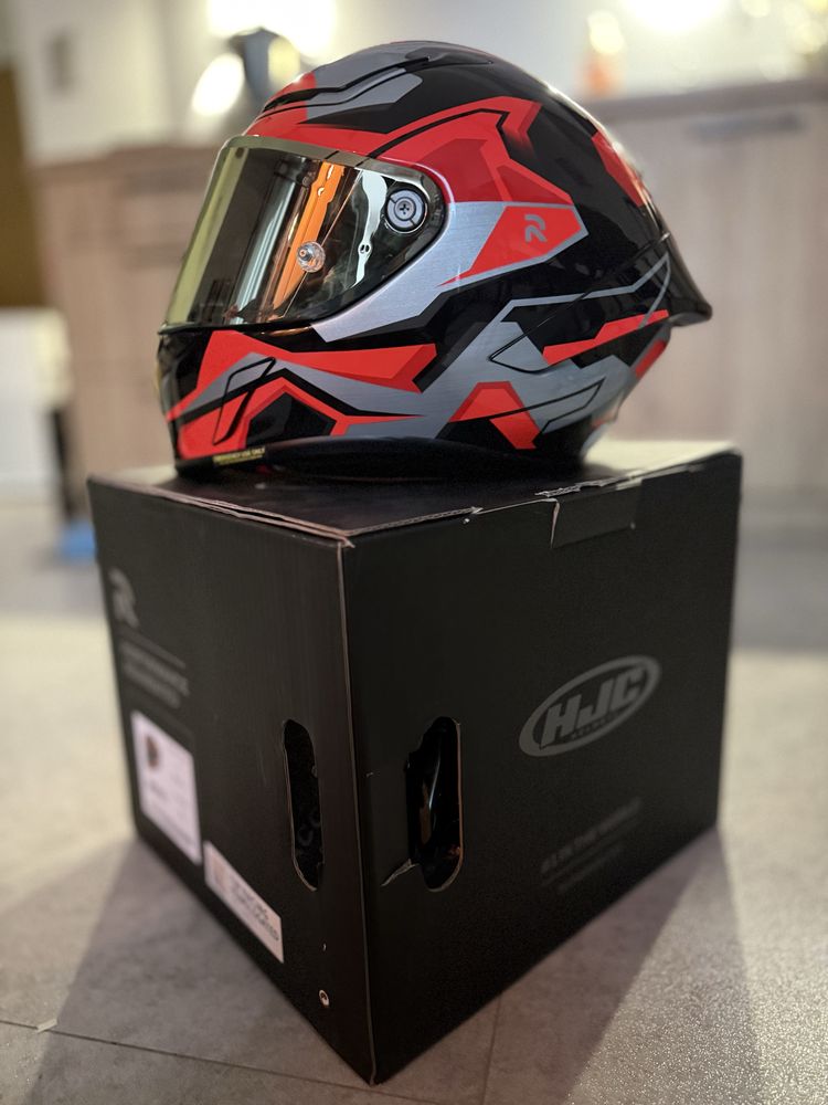 HJC RPHA 1 XL Nomaro – szybka lustrzana + spoiler w zestawie