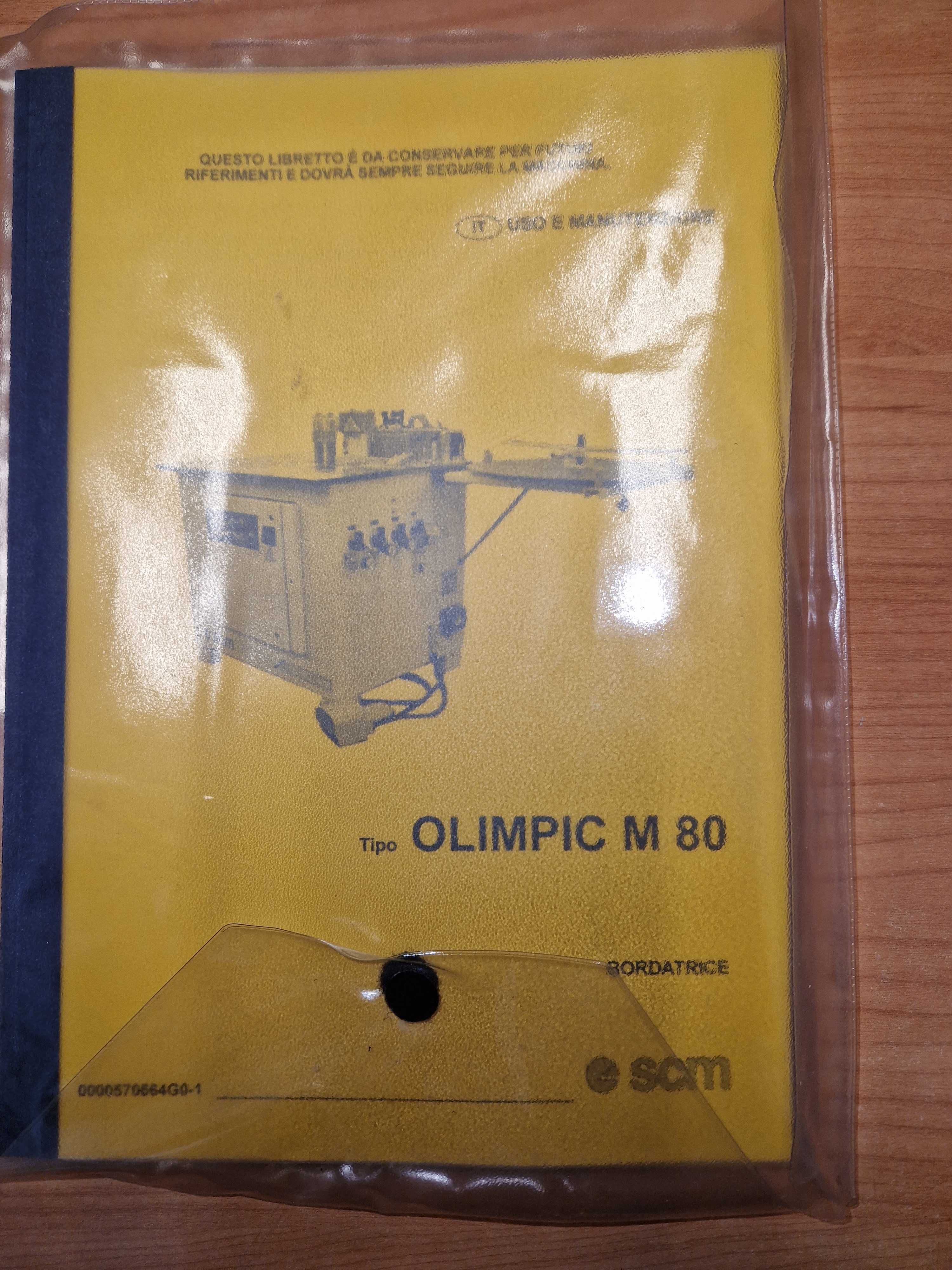 Okleiniarka krzywoliniowa SCM Olimpic M80 - jak nowa.