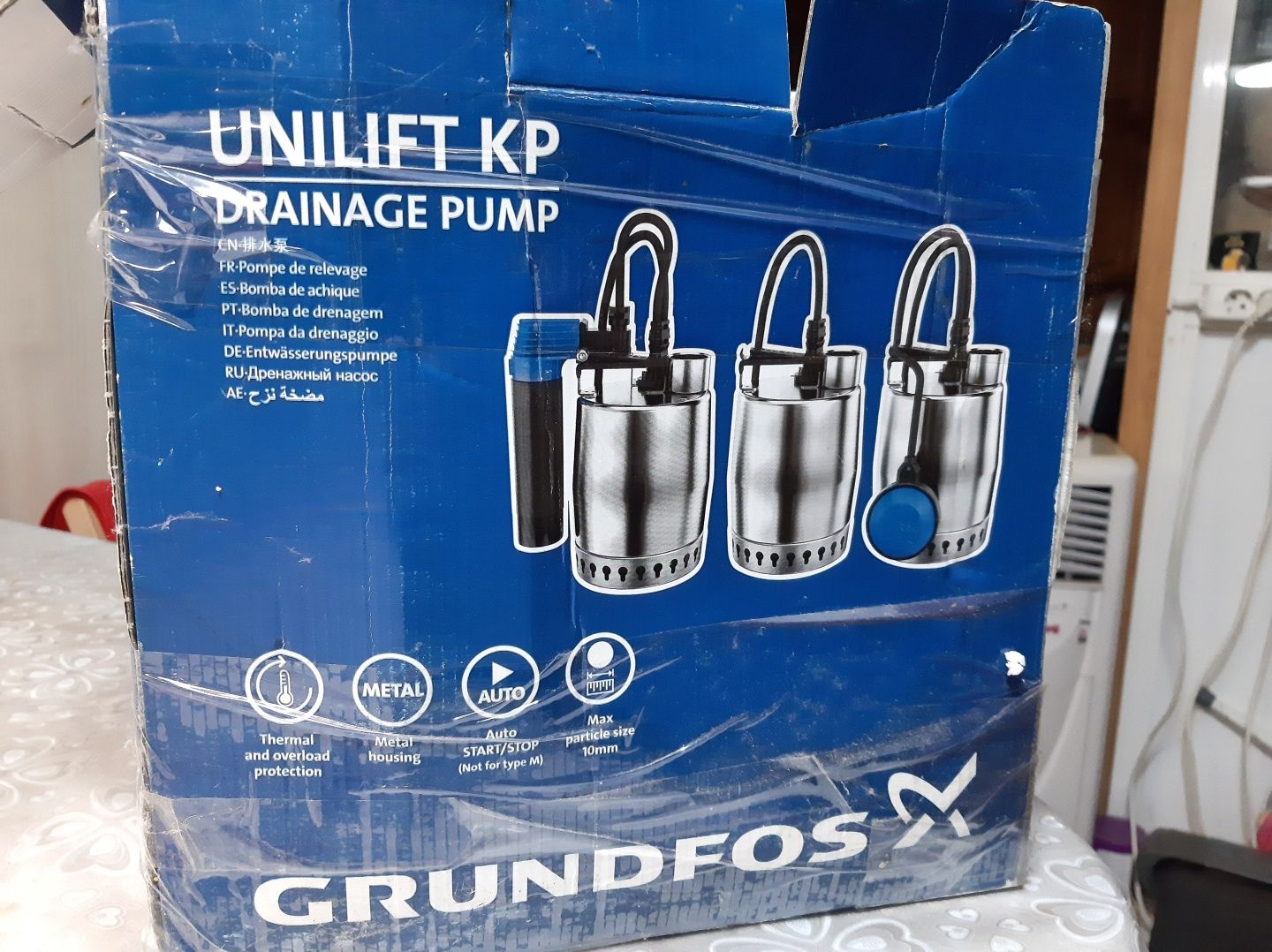 Насос дренажний Grundfos KP250