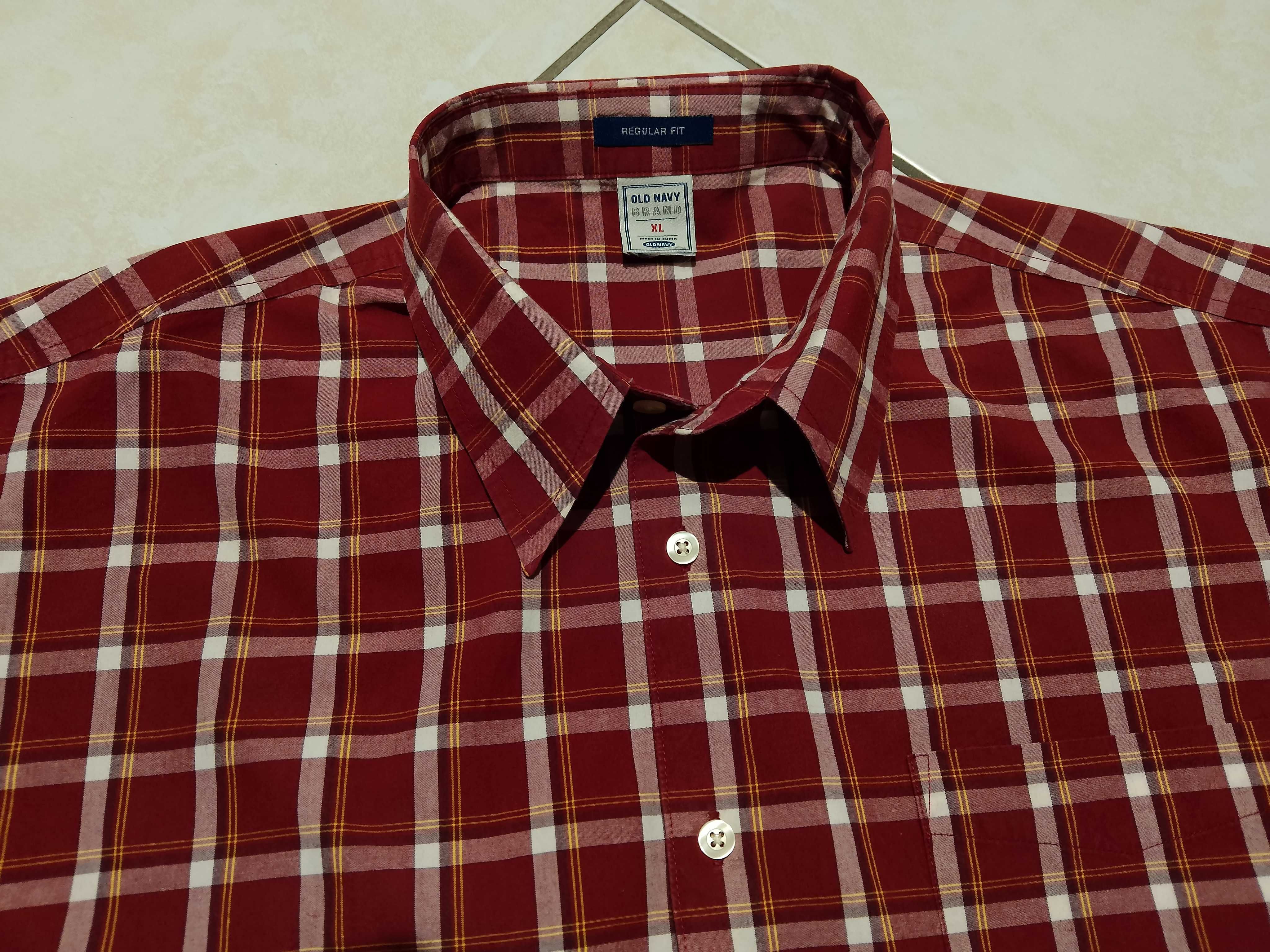 OLD NAVY USA - NOWA! Koszula Męska krótki rękaw rozmiar XXXL