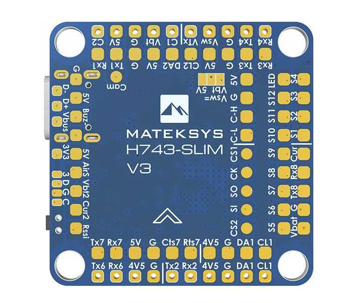 Гурт!Контролер польоту Matek H743-SLIM