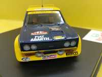 N37 Miniatura 1/43 Fiat Abarth Vencedor do Rally de Portugal