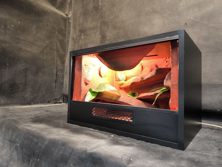 Terrarium dla gekona lamparciego  gotowe od ręki PROMOCJA BLACK WEEK