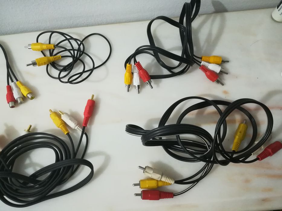 Cabos de áudio e vídeo Sony