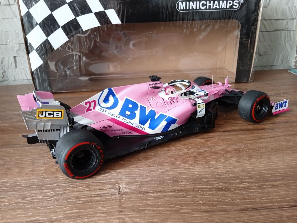 1:18 Minichamps BTW Racing Point F1 Team Mercedes RP20 Nico Hülkenberg