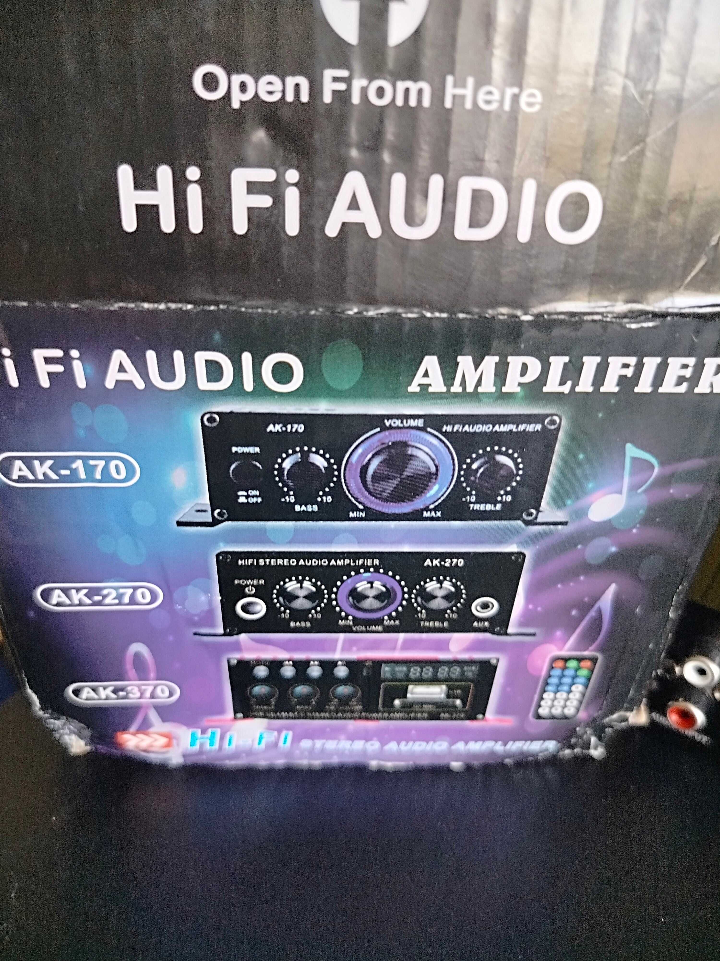 stereofoniczny wzmacniacz audio Hi-Fi. AK-170. NOWY