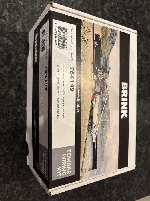 Wiązka zasilania haka do przyczepy Brink 764149 oraz 764159 do haka