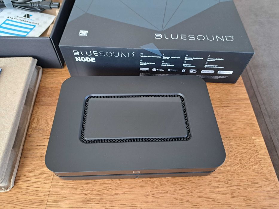 Streamer Bludesound Node N130 , komplet wzorowy stan