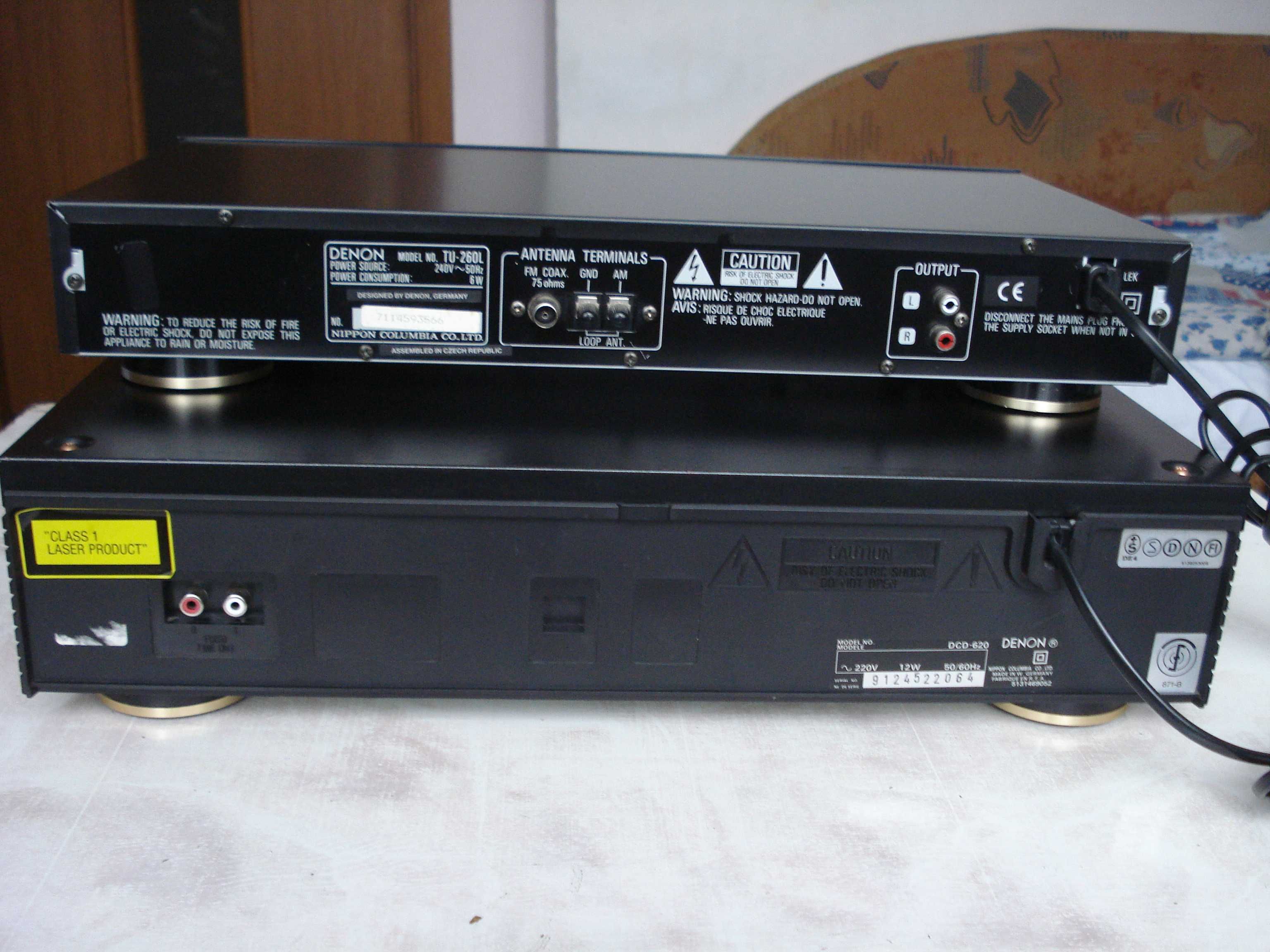 CD-програвач "Denon" DCD-620, тюн. TU-260L