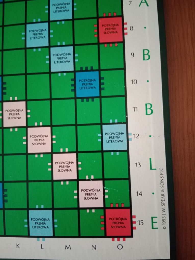 Scrabble orginal 1993 rok Pełny zestaw! Zobacz !