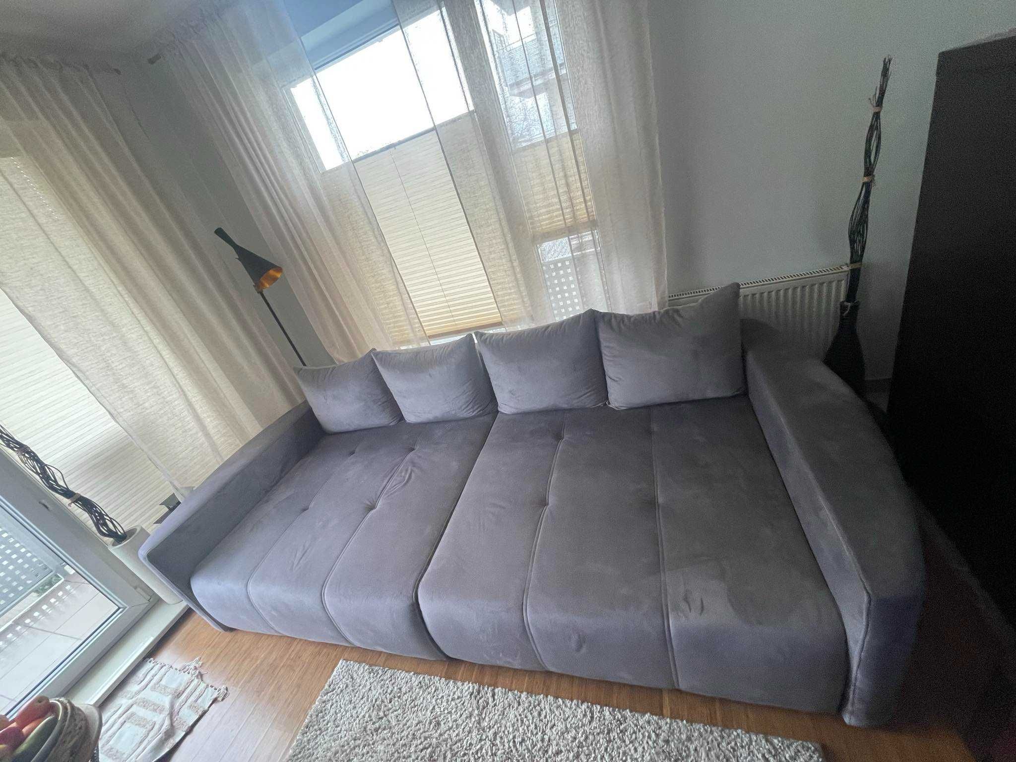 Sofa rozkładana - duża