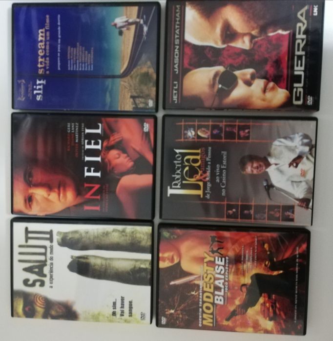 29 DV'S originais de vários géneros