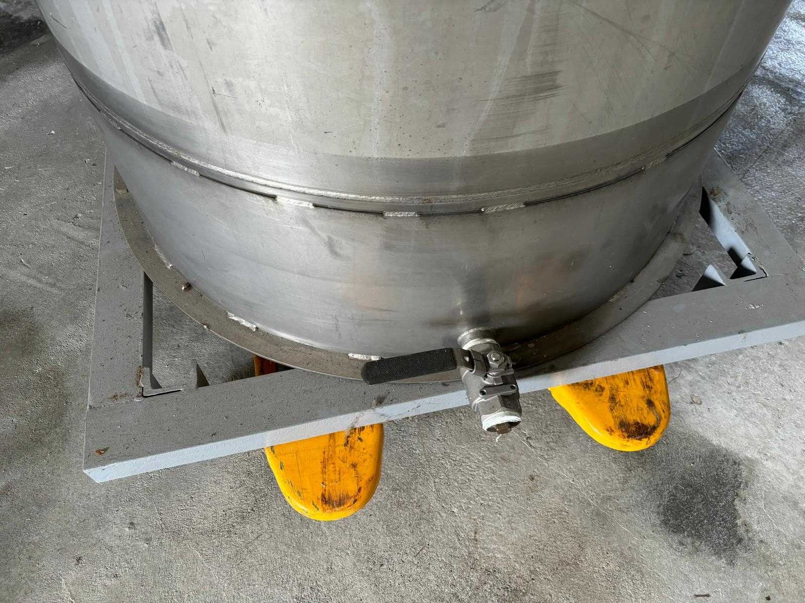 Depósito/Reservatório Inox - 1000L (H2O/Produtos Quimicos/Combustivel)