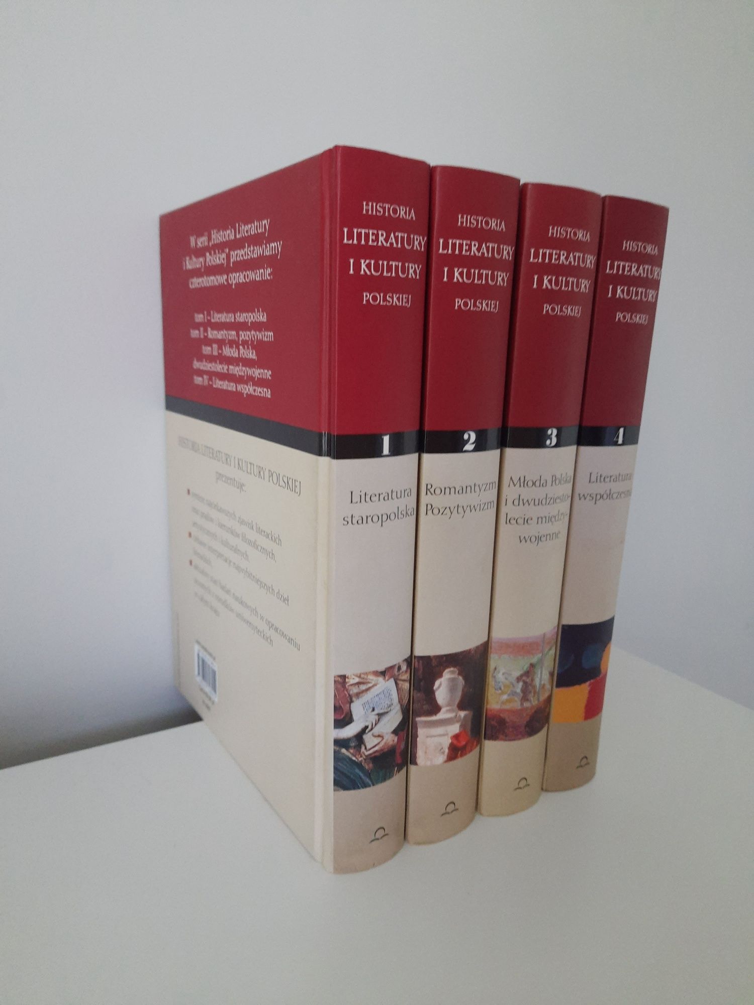 Historia literatury i kultury polskiej- 4 tomy