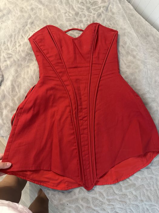 Плаття червоне MON BLANCHE