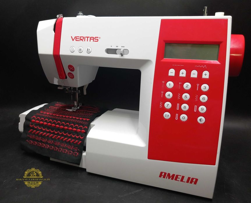 Maszyna do szycia Veritas 90 ściegów hafty obcinanie niciGWARANCJA ROK