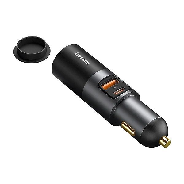 Baseus Share Together ładowarka samochodowa Usb / Usb Typ C / gniazdo