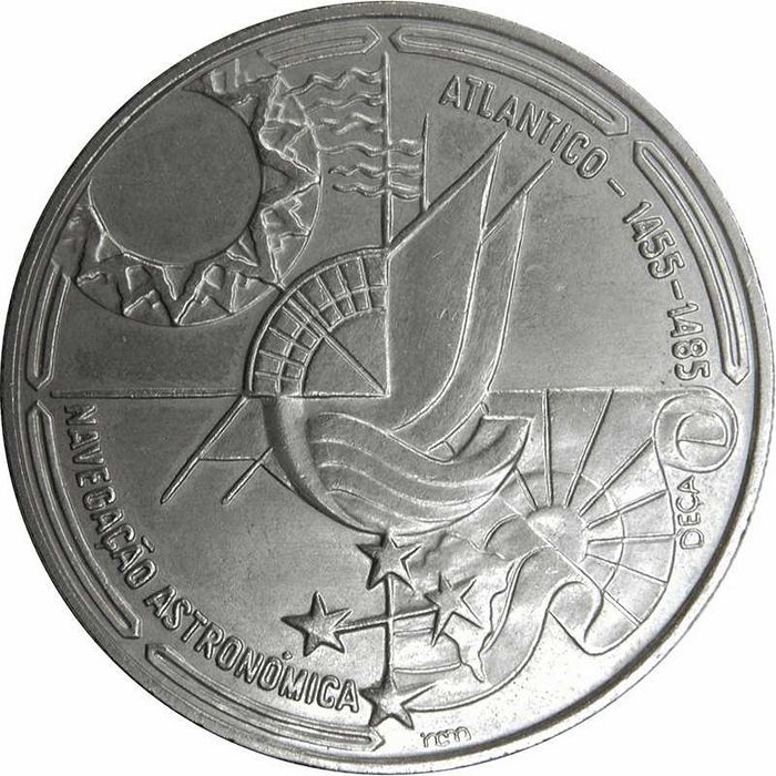 Atlântico - Navegação Astronómica - - - 100$00 - 1989 - - - - - Moeda
