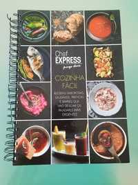 Livro receitas chef express + dvd