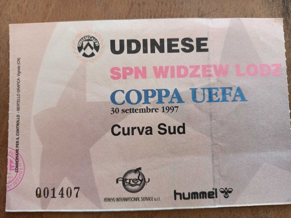 Bilet Udinese Widzew