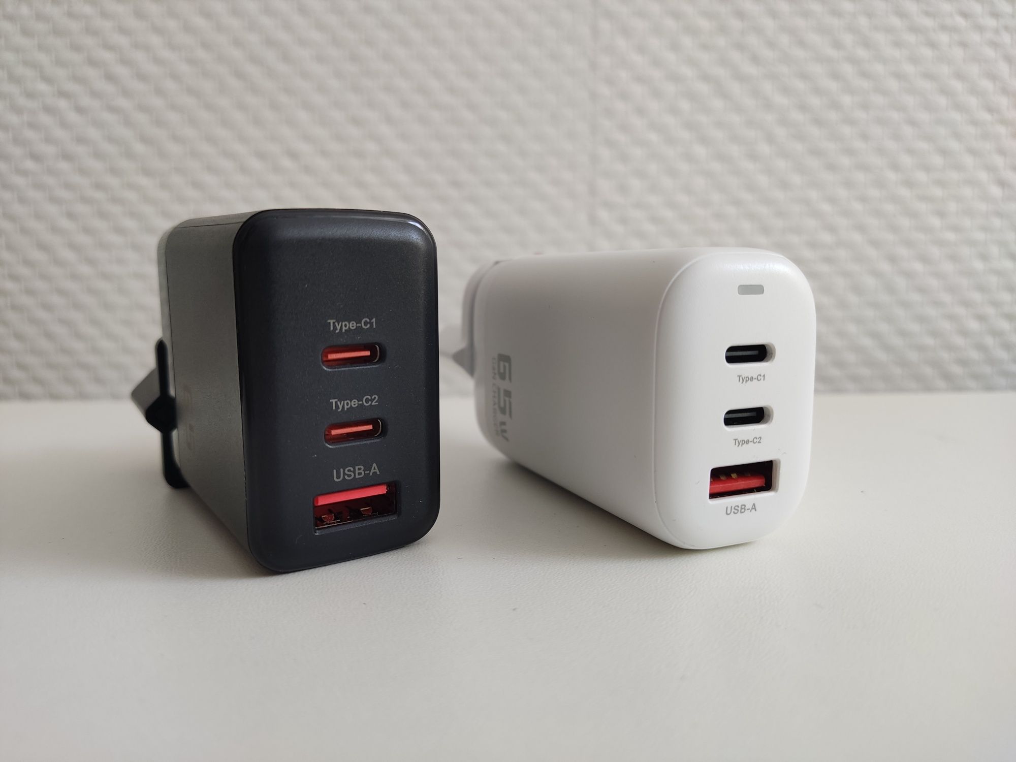 Блок живлення Toocki 65w для телефону, зарядний пристрій GAN, Новий.