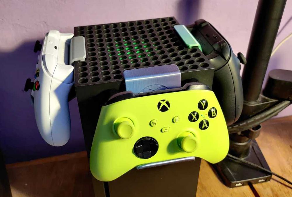 Uchwyt do pada do Xboxa, jednokolorowy Druk3D