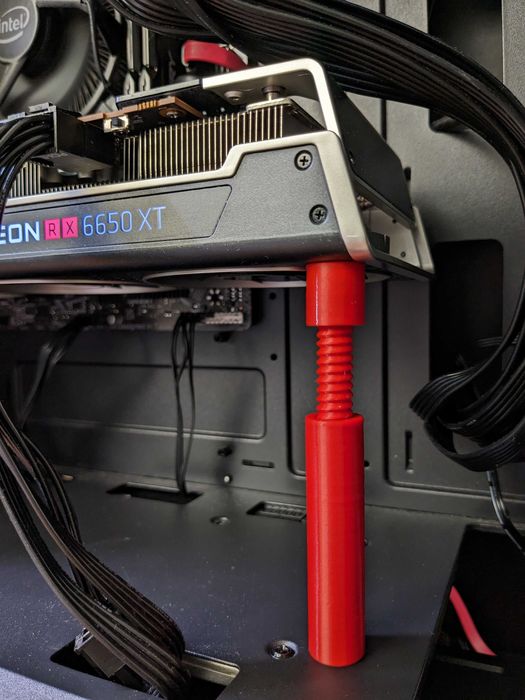 Suporte placa gráfica - Impressão 3D