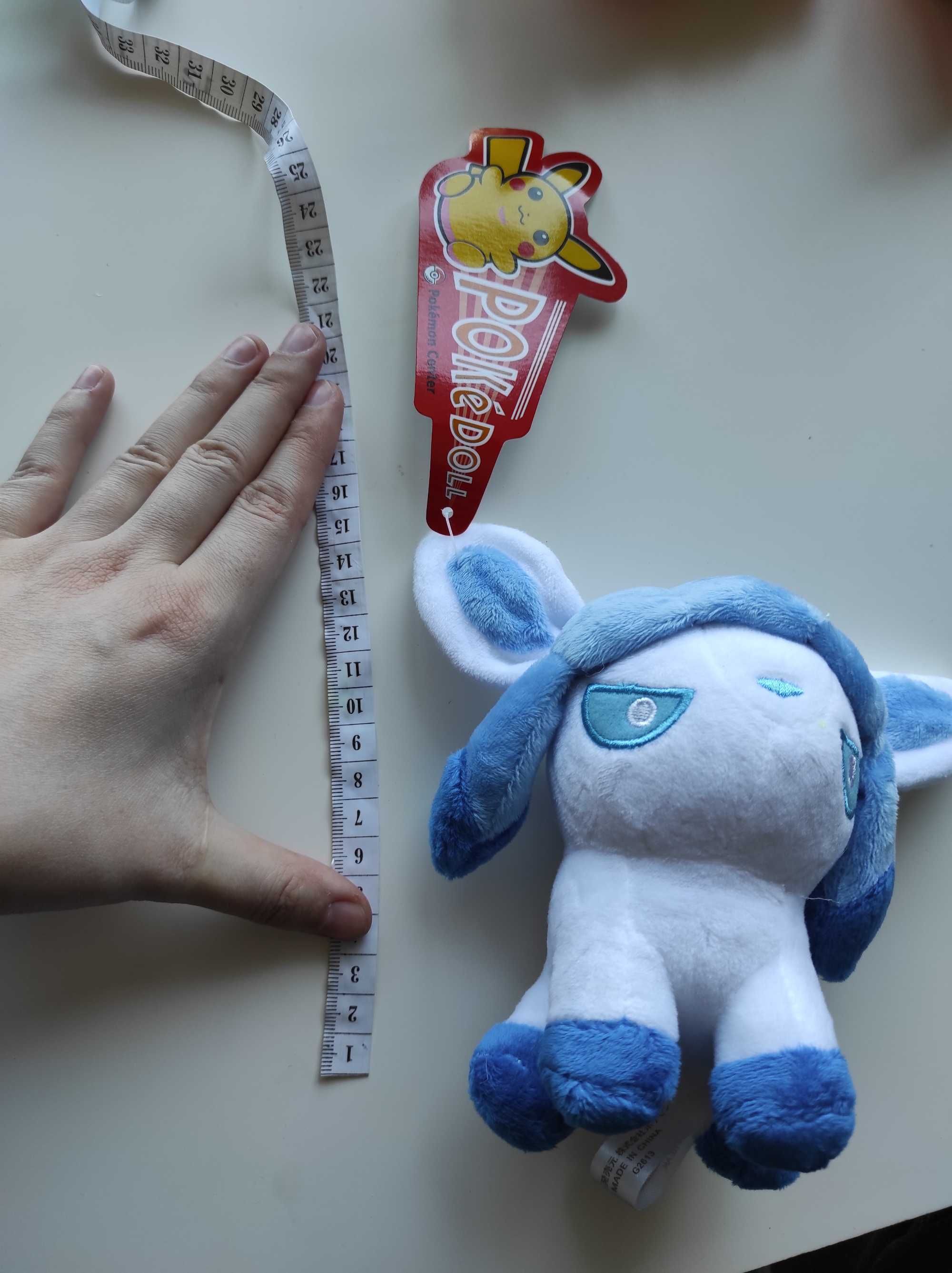 Glaceon maskotka pluszak zabawka pokemony pokemon go