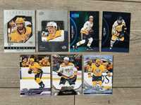 Nashville Predators karty nhl upoer deck, metal, mvp