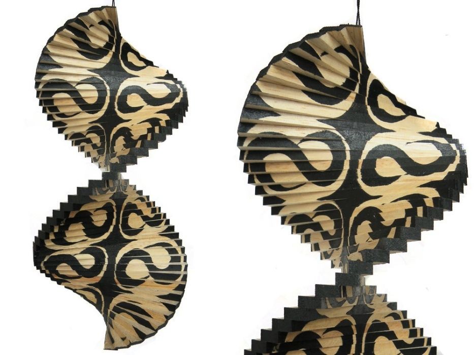 Dzwonek Bambusowy GONG wietrzny - 30/80cm dzwonki wietrzne