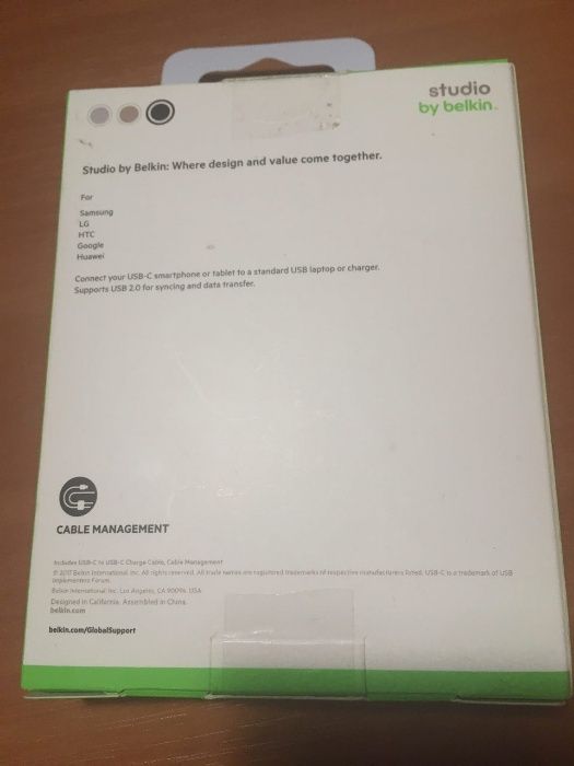 Продам кабель usb-c to usb-c studio by belkin