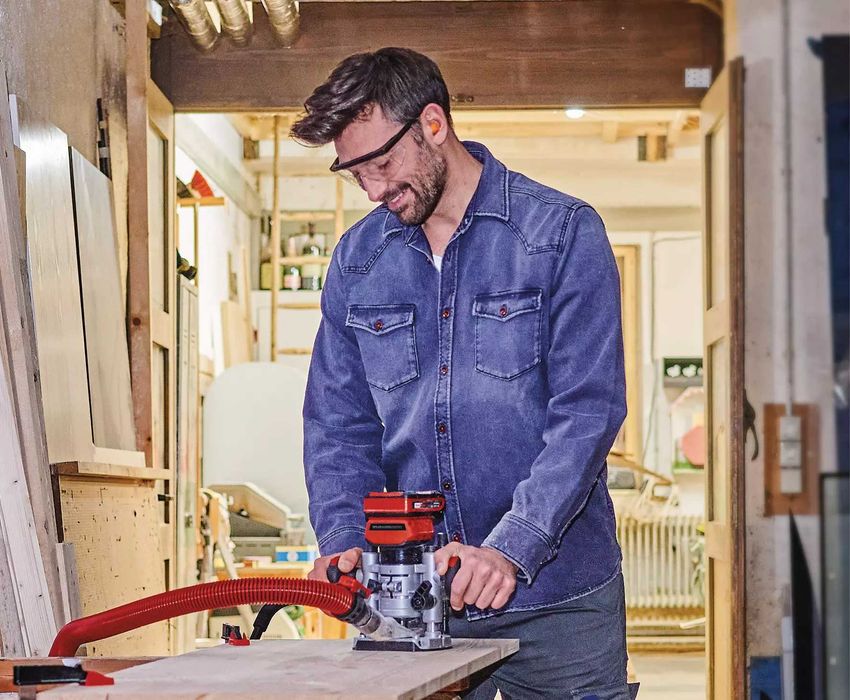 Fresadora a bateria TP-RO 18 Li BL - Solo Einhell