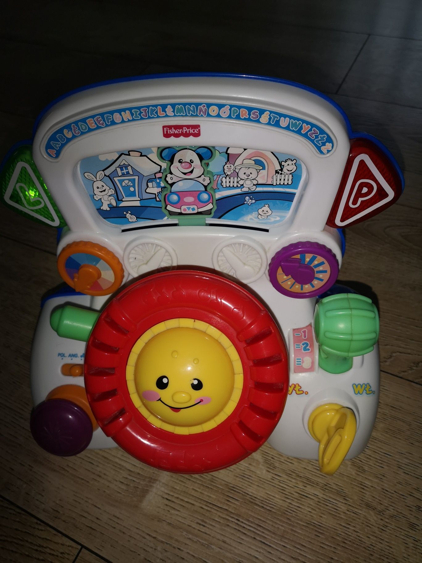 Sprzedam interaktywna kierownice Fisher Price