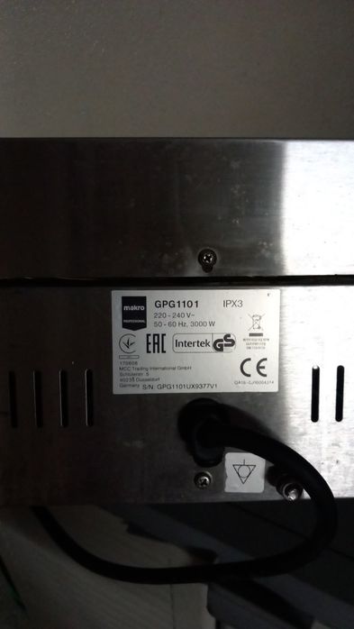Grelhador prossisional Metrochef