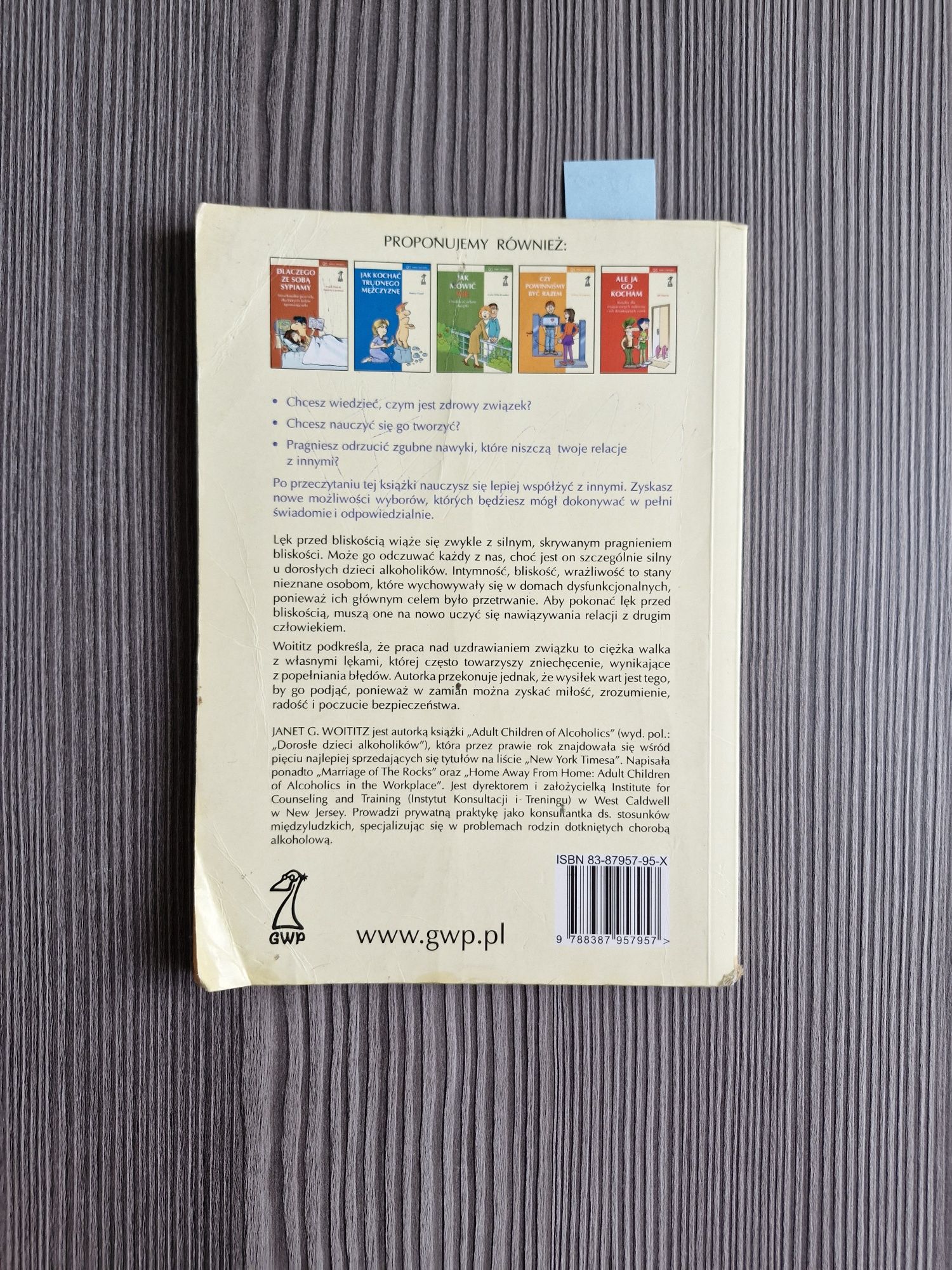 8533. "Lęk przed bliskością" Janet G.Woititz