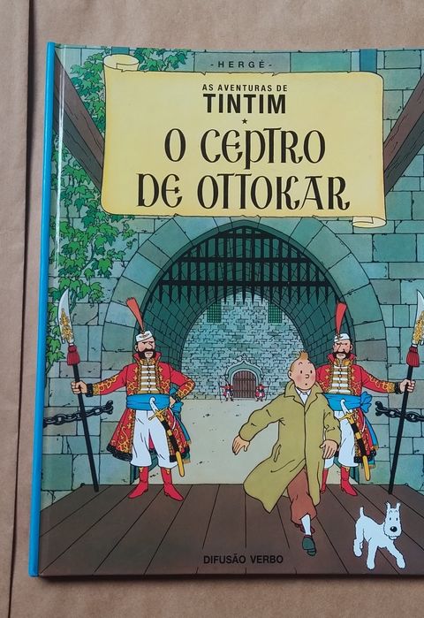 Livro Tintim Difusão verbo