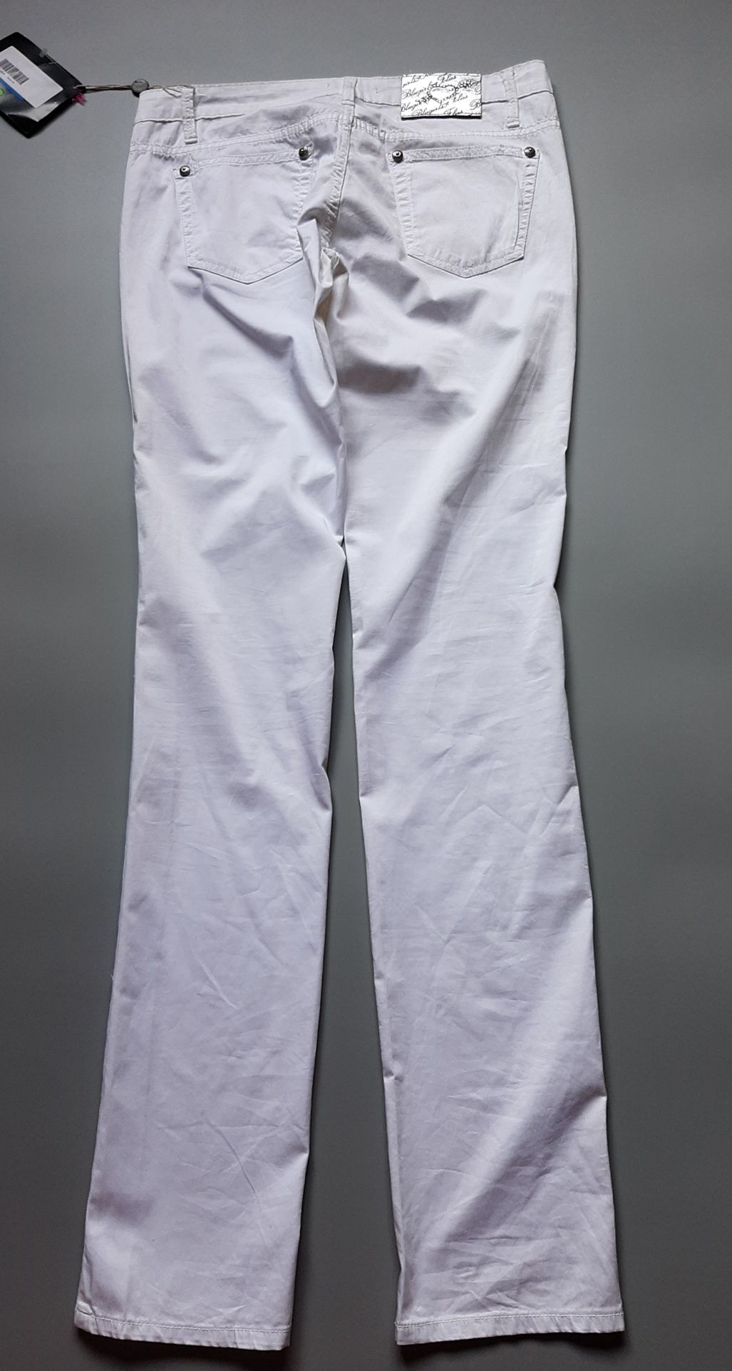 Nowe Białe spodnie Blugirl Folies rozmiar 44