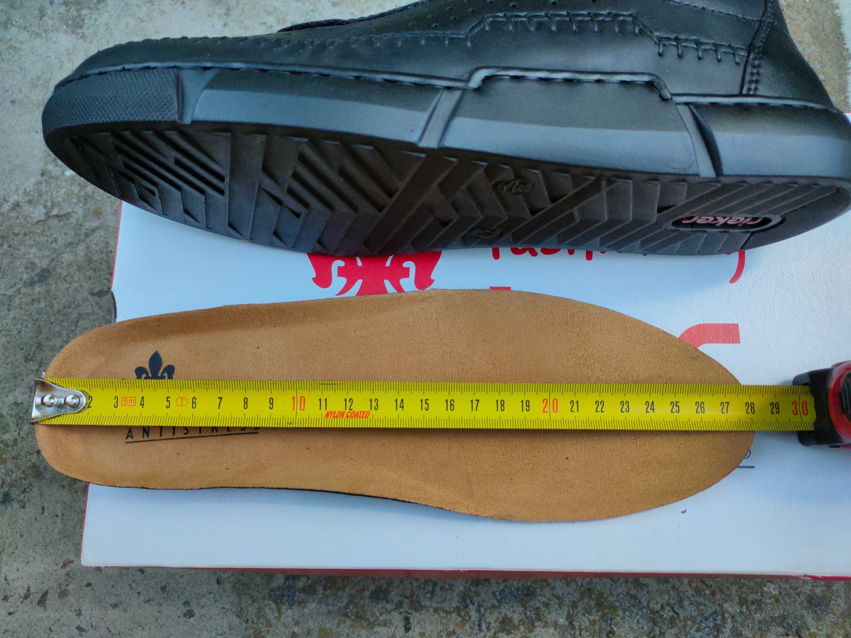 Нові туфлі мокасини RIEKER модель B1957/00 оригінал 42 розмір