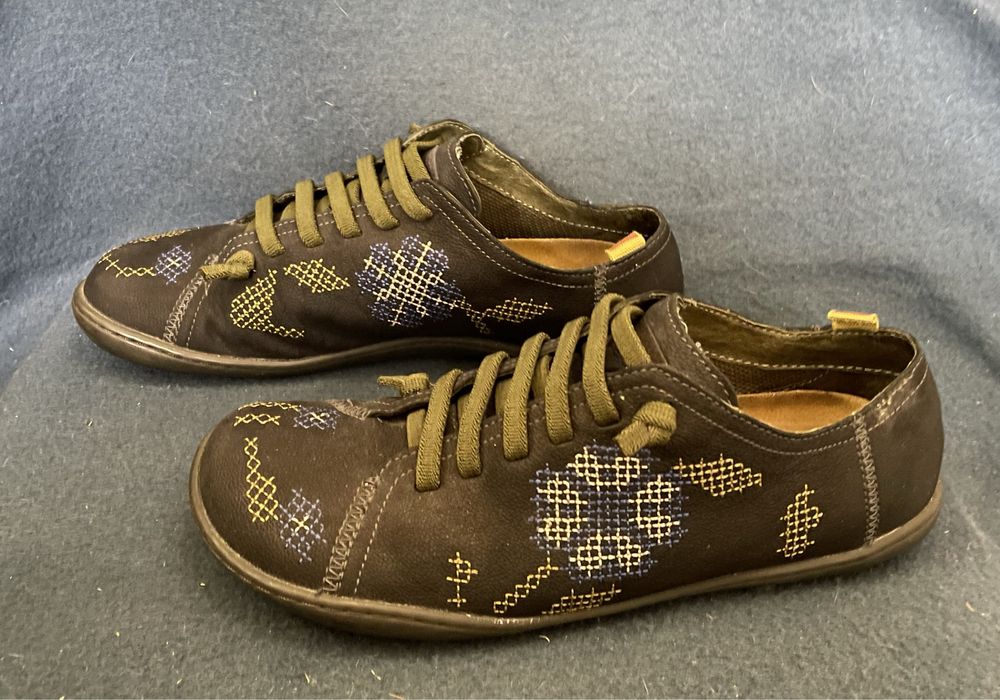 Кожаные нубуковые Camper. Оригинал. Размер 39. Стелька 26см