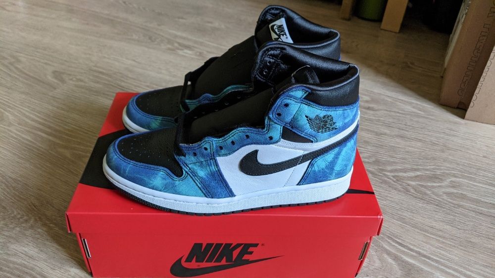 Nike Air Jordan 1 OG High Tie Dye 7US EU40 25cm